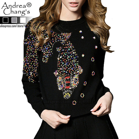 Winter and Spring designer womens ANDREA CHAG's Sweaters