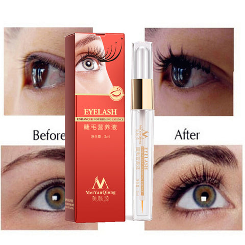 Herbal Powerful Makeup Eyelash Growth Treatments Liquid Serum Enhancer Eye Lash Longer Thicker Better than Eyelash Extension