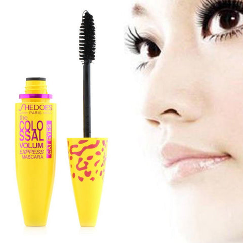 Mascara Eyelash Oil free Fashion Eye Extension Makeup Leopard Tool Length Easy Remove Women Black
