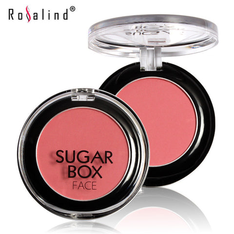 Brand Sugar-Box Natural Face Pressed Blush Brand New Makeup Blush Powder Blushes Flower Diversity in 8 Colors
