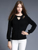 New Autumn and Winter O-neck slim women knitted sweaters and pullover
