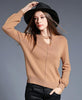 New Autumn and Winter O-neck slim women knitted sweaters and pullover
