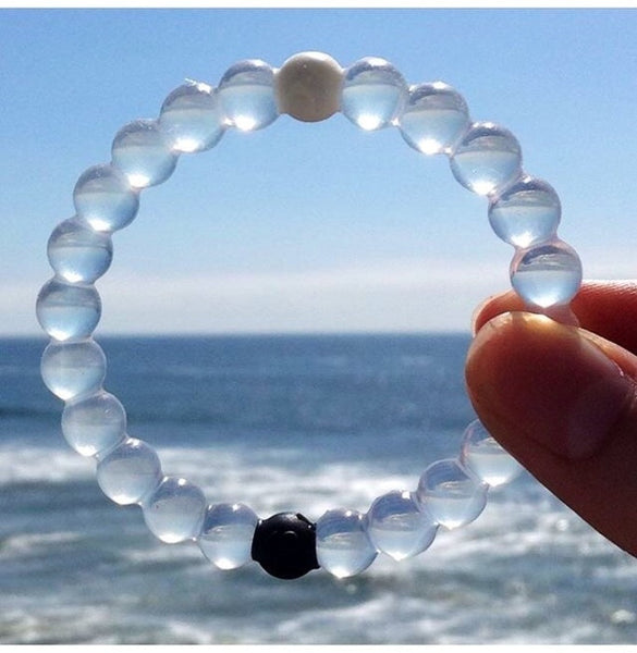 Lokai Bracelet  On Big Sale (Transparent White)