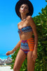 Brand New Summer High Waist Print Bikini Set