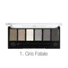 Sugar Box 6 Colors Eyeshadow Palette Glamorous Smokey EyeShadow