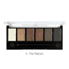 Sugar Box 6 Colors Eyeshadow Palette Glamorous Smokey EyeShadow