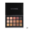 UCANBE Makeup Cosmetics Palette 15 Color Matte Pigment Eyeshadow Earth Color Shimmer Nude Eye Shadow Waterproof Eyebrow Powder