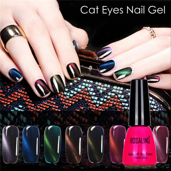 Brand CAT EYES Nail Gel Polish Cat Eyes UV Gel Polish LED UV Soak-off Gel Lacquer 7ML UV GEL