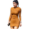 Long Sleeve KYLIE JENNER Skin Tight Dress